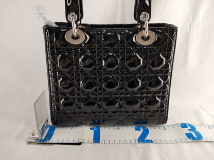 Dior Lady Dior Cannage 2-Way Handbag with Shoulder Strap