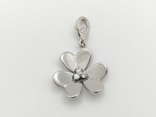 Van Cleef & Arpels Frivole 3PD White Gold 750 6.1g Pendant Top 