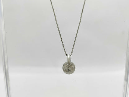 D2.020ct PT900/850 4.0g Necklace 