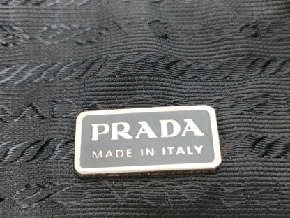 PRADA Nylon Nylon/Pink/Quilted Pouch