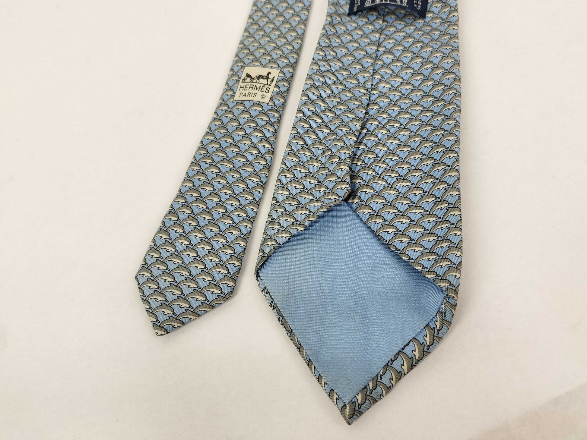 HERMES Sky Blue/Dolphin Other Accessories