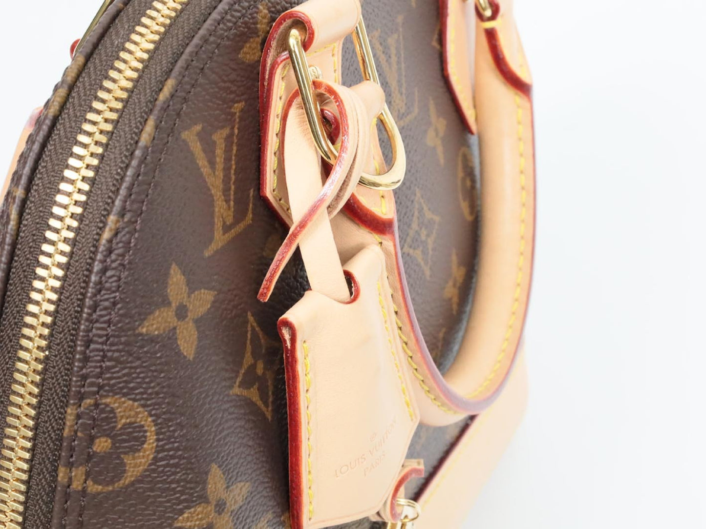 LOUIS VUITTON Monogram Alma BB M53152 RFID Verified Shoulder Bag