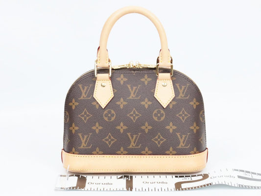 LOUIS VUITTON Monogram Alma BB M53152 RFID Verified Shoulder Bag