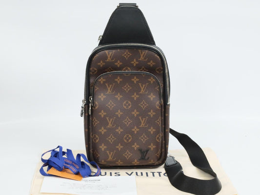 LOUIS VUITTON Avenue Sling Bag M46327 RFID Verified Shoulder Bag