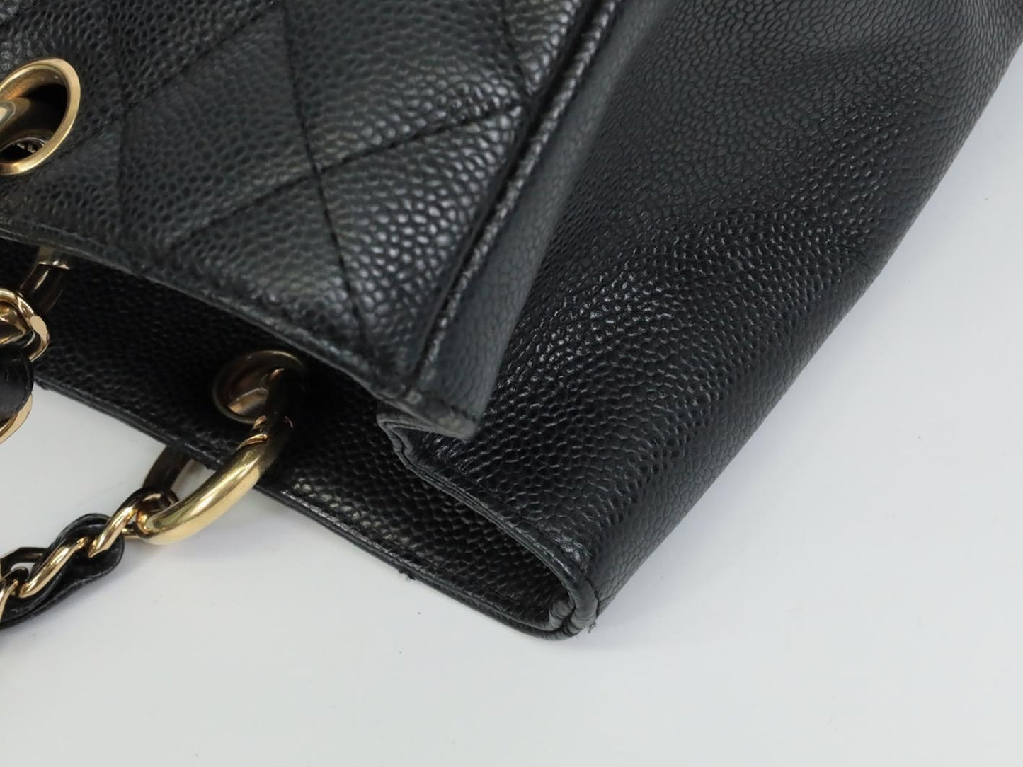 CHANEL Caviar Skin GST Caviar Skin Shoulder Bag