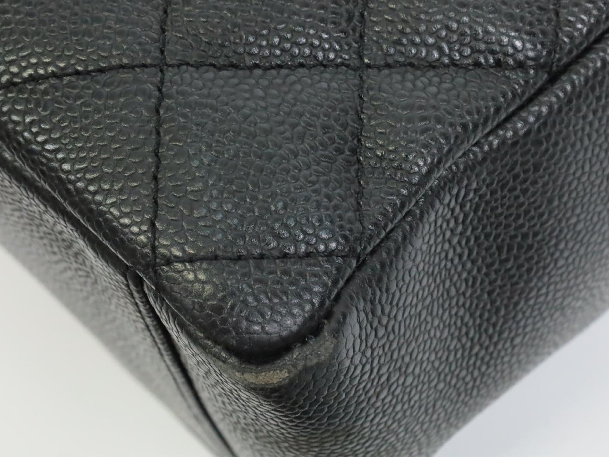 CHANEL Caviar Skin GST Caviar Skin Shoulder Bag