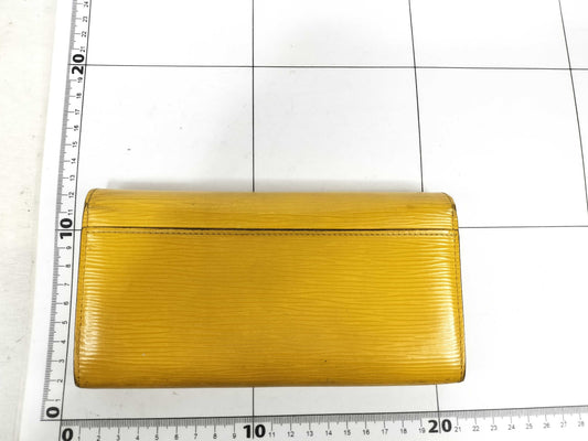 LOUIS VUITTON M60588 Epi Leather LV Epi Portefeuille Sarah M60588 CA5125 Wallet