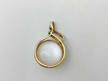 Mabe pearl diameter approximately 10.0-16.2mm D0.04ct K18 12.7g Other small items 