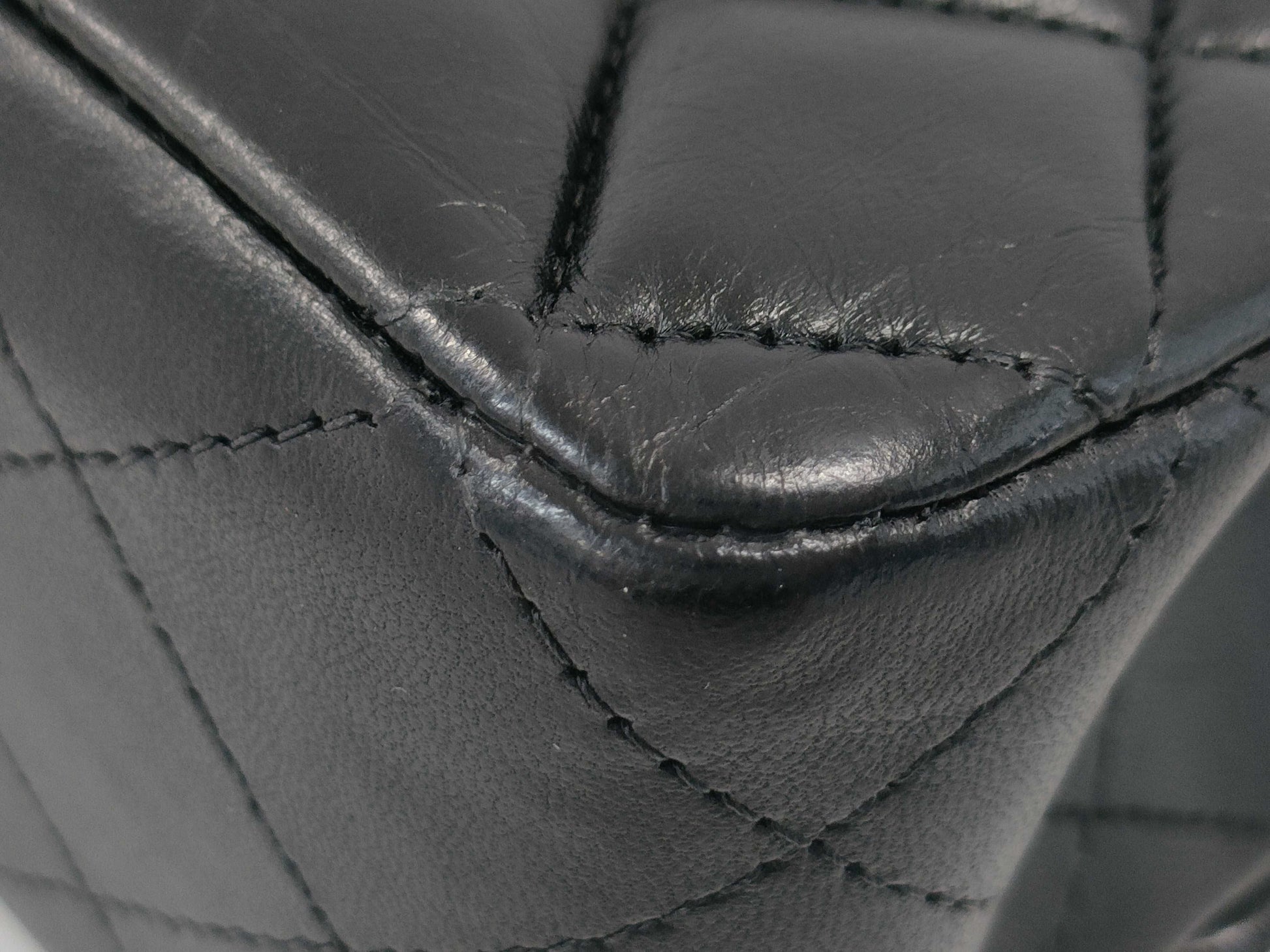 CHANEL Double Flap Matelasse Shoulder Bag with Seal