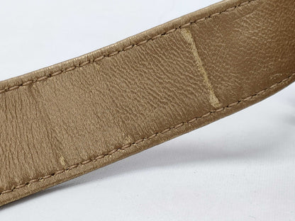 CHANEL Chocolate Bar One-Shoulder Bag with Gold Seal