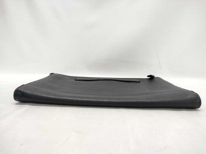 PRADA Triangle Plate Clutch Bag Black Clutch Bag