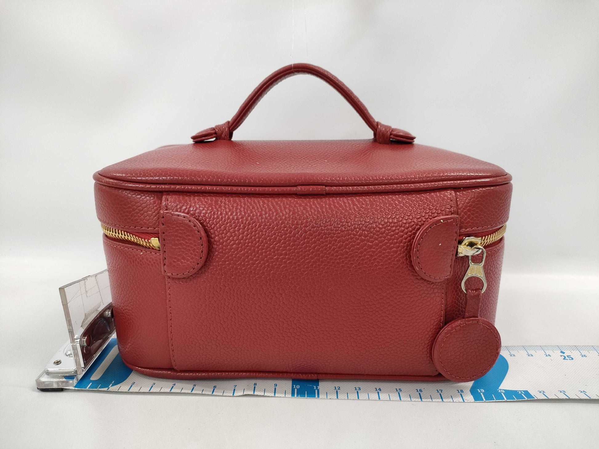CHANEL Coco Mark Caviar Skin Vanity Bag