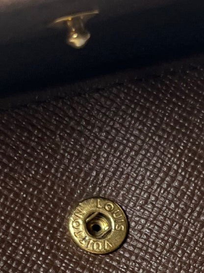 LOUIS VUITTON Portefeuille Marco Damier Wallet with Coin Purse