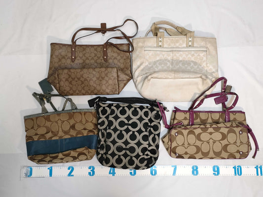 COACH 5-piece bag set