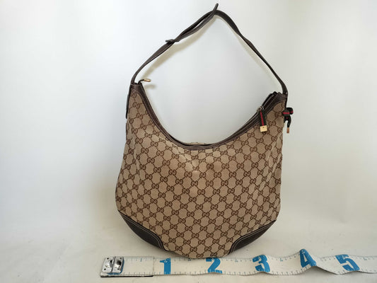 GUCCI GG canvas shoulder bag GG canvas shoulder bag