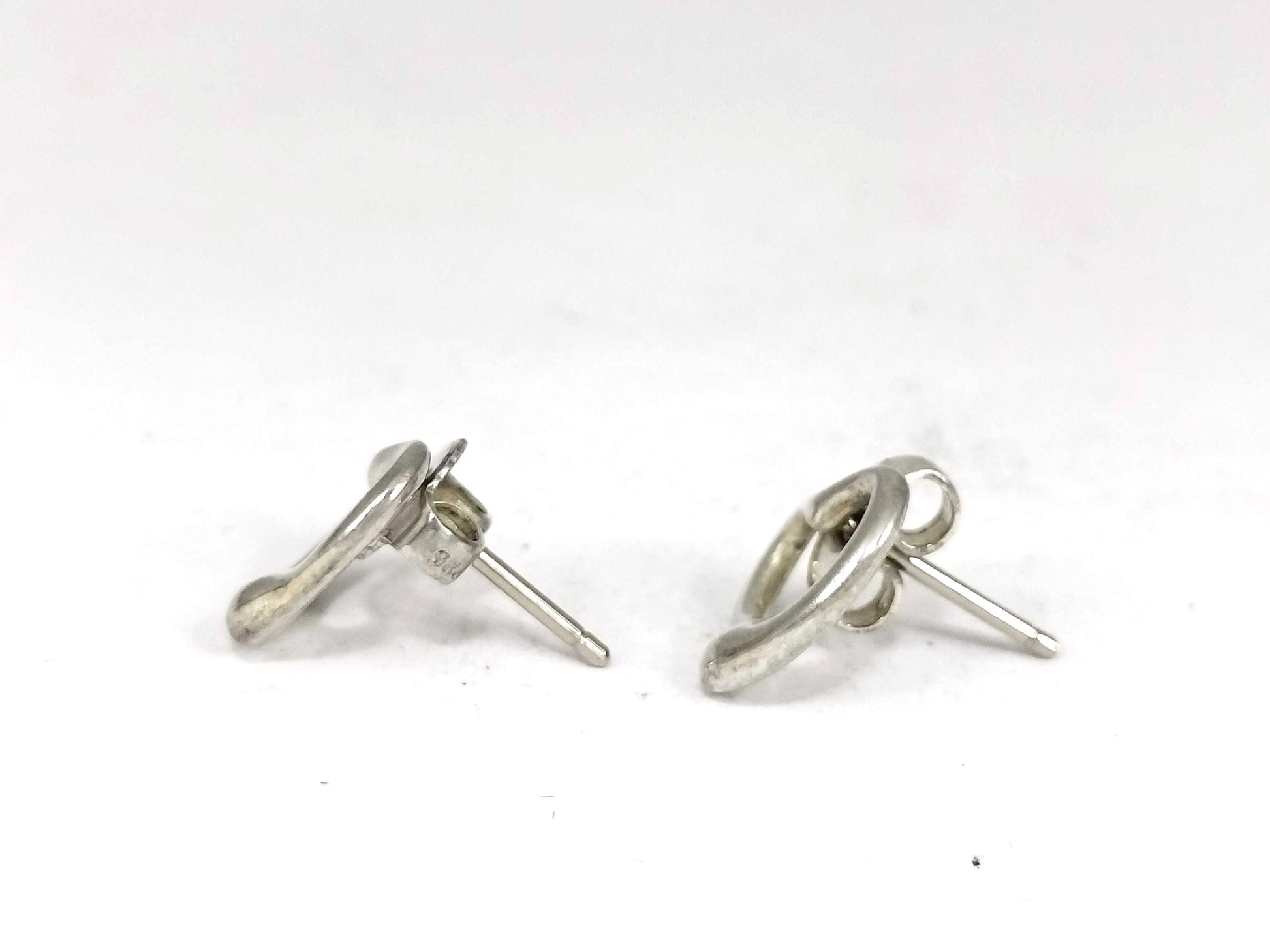 Tiffany & Co. Open Heart Earrings, 925