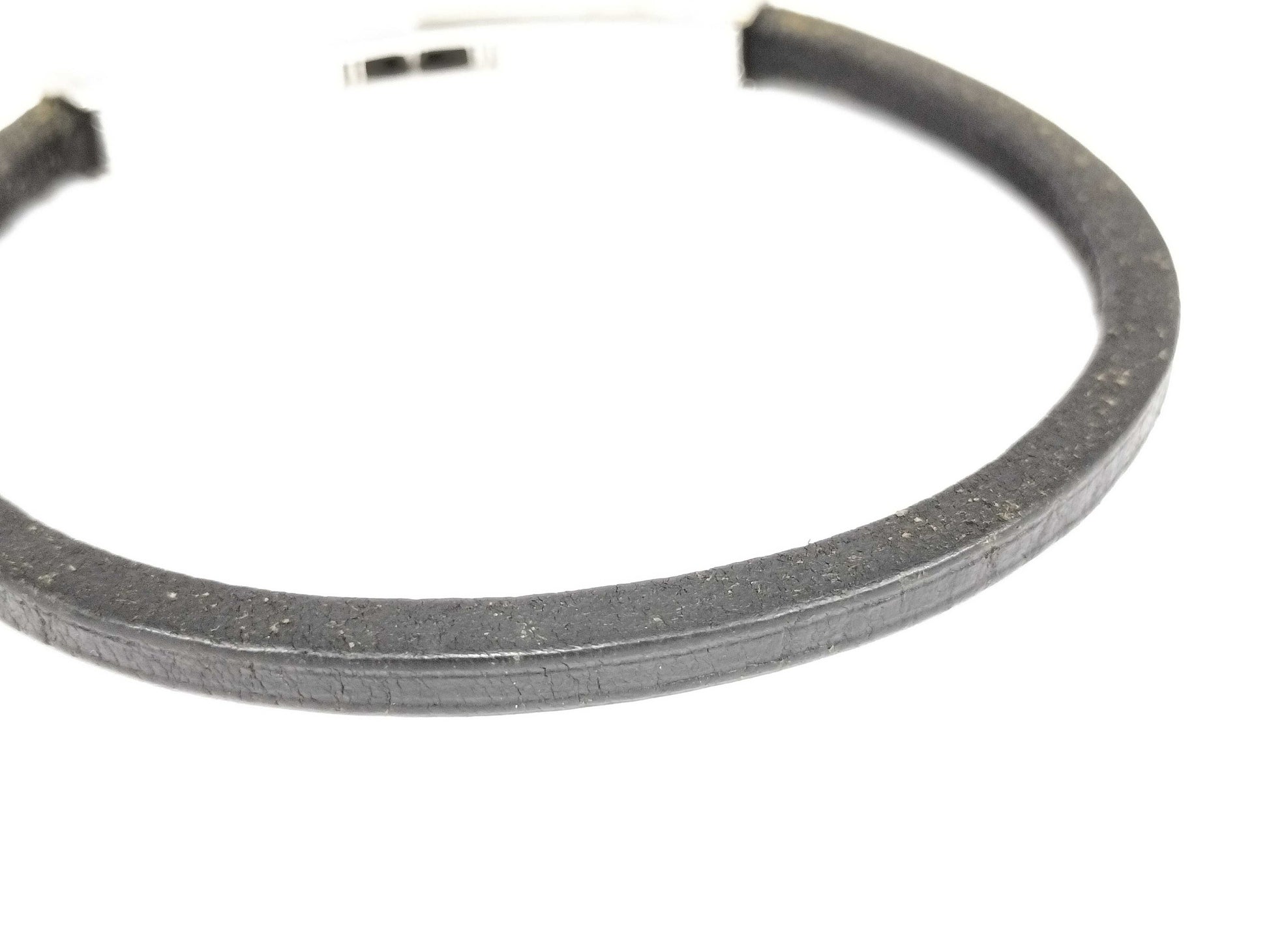 HERMES Bracelet Leather Bracelet Bangle