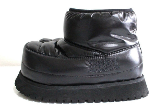 MM6 Maison Margiela MARGIELA Platform Down Boots Black Women's Size 37.5 Other Shoes