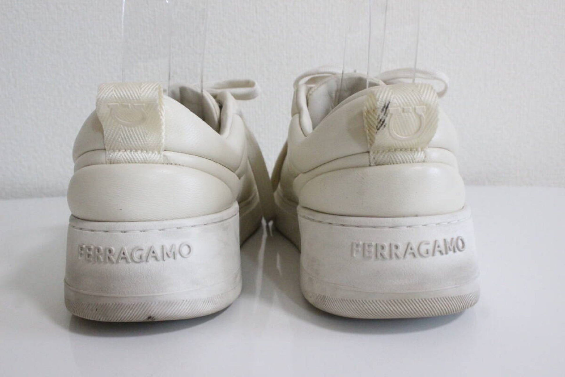 Salvatore Ferragamo Men's Platform Sneakers, Size 7