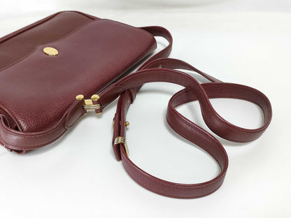 Cartier Shoulder Bag, Bordeaux