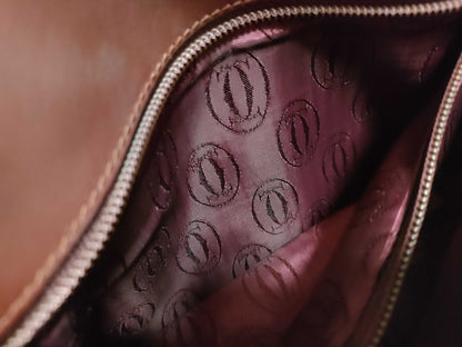 Cartier Shoulder Bag, Bordeaux