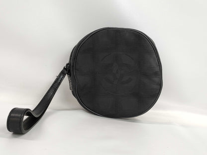 CHANEL New Travel Line Pouch Black Pouch