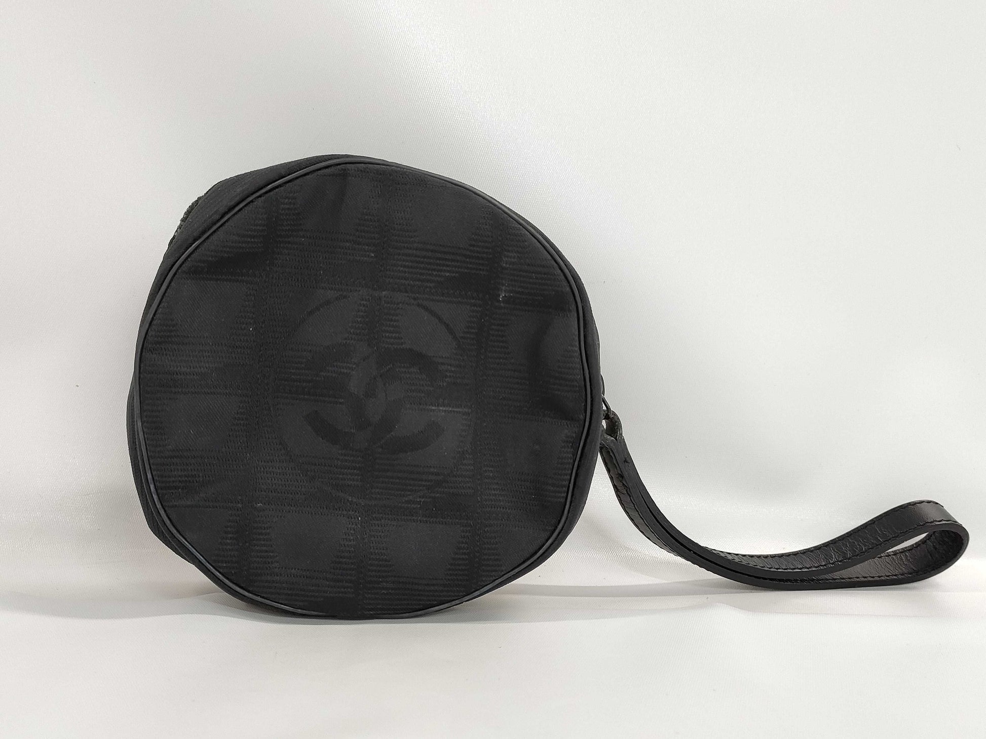 CHANEL New Travel Line Pouch Black Pouch