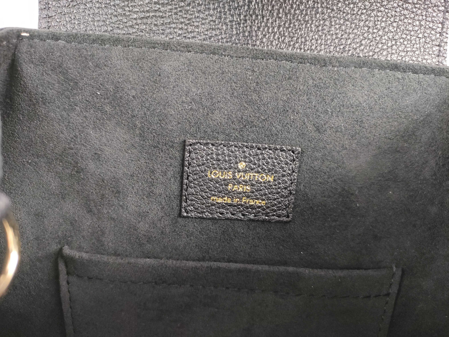 LOUIS VUITTON Monogram Empreinte Louis Vuitton Backup Backpack