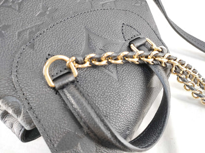 LOUIS VUITTON Monogram Empreinte Louis Vuitton Backup Backpack