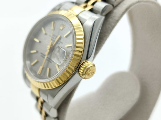 ROLEX 69173 W739296 Silver Pre-Con Women's Watch