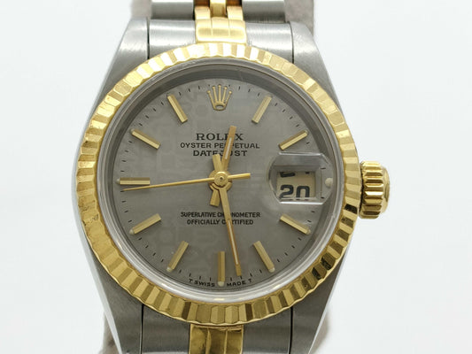 ROLEX 69173 W739296 Silver Pre-Con Women's Watch