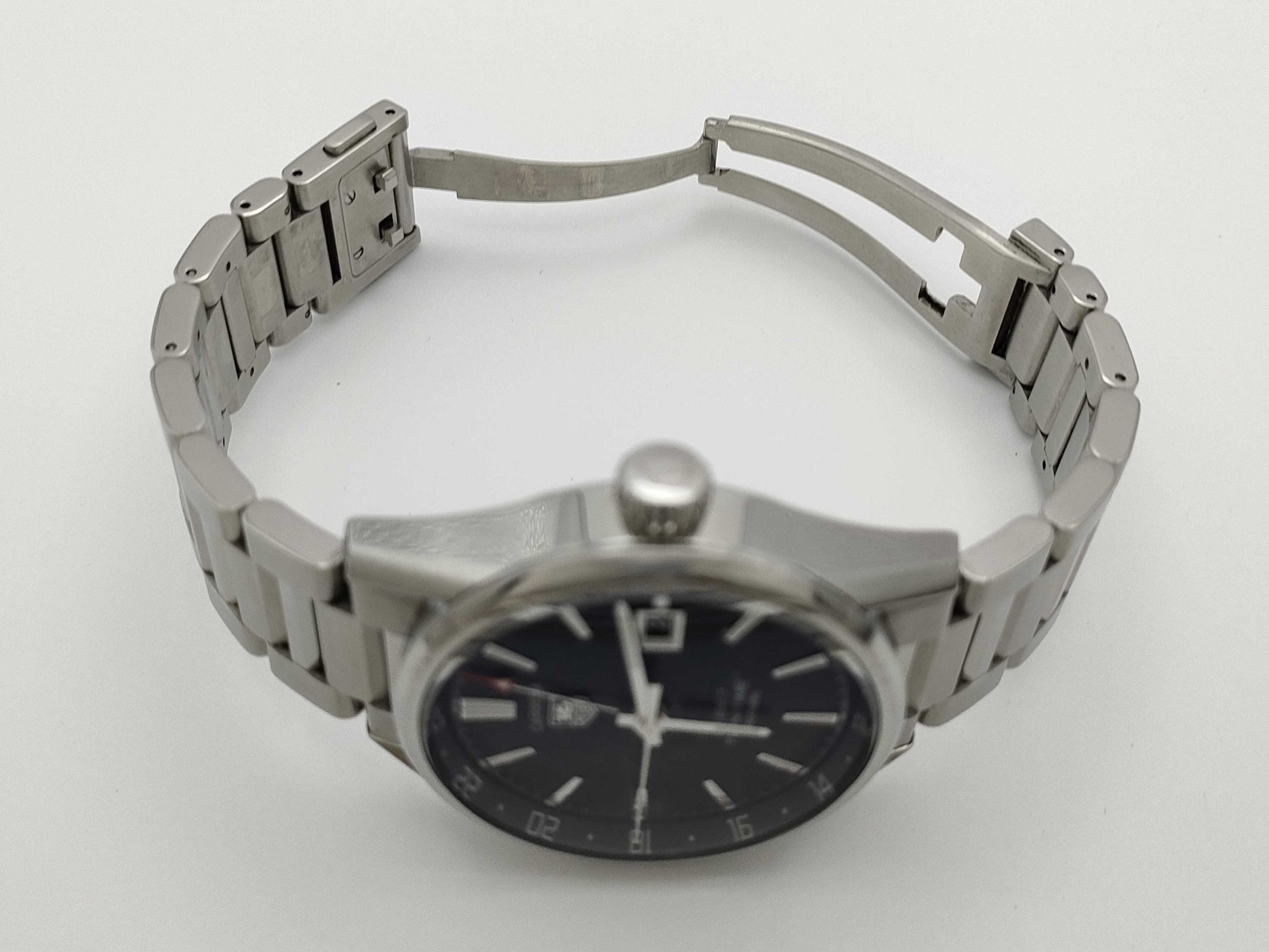 TAG Heuer Carrera Calibre 7 Twin Time WAR2010.BA0723 WEV0087 Black Dial Automatic Men's Watch