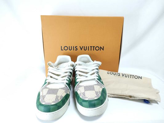 LOUIS VUITTON 1AC58C LV Trainer Line #54 Damier Size 8.5 Sneakers