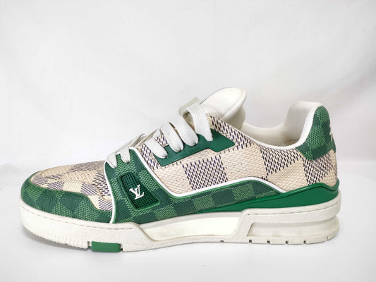 LOUIS VUITTON 1AC58C LV Trainer Line #54 Damier Size 8.5 Sneakers