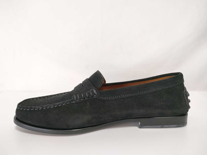 TODS Suede Loafers Size 38 Black