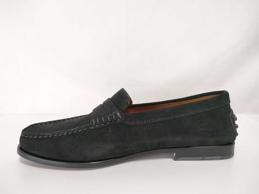 TODS Suede Loafers Size 38 Black