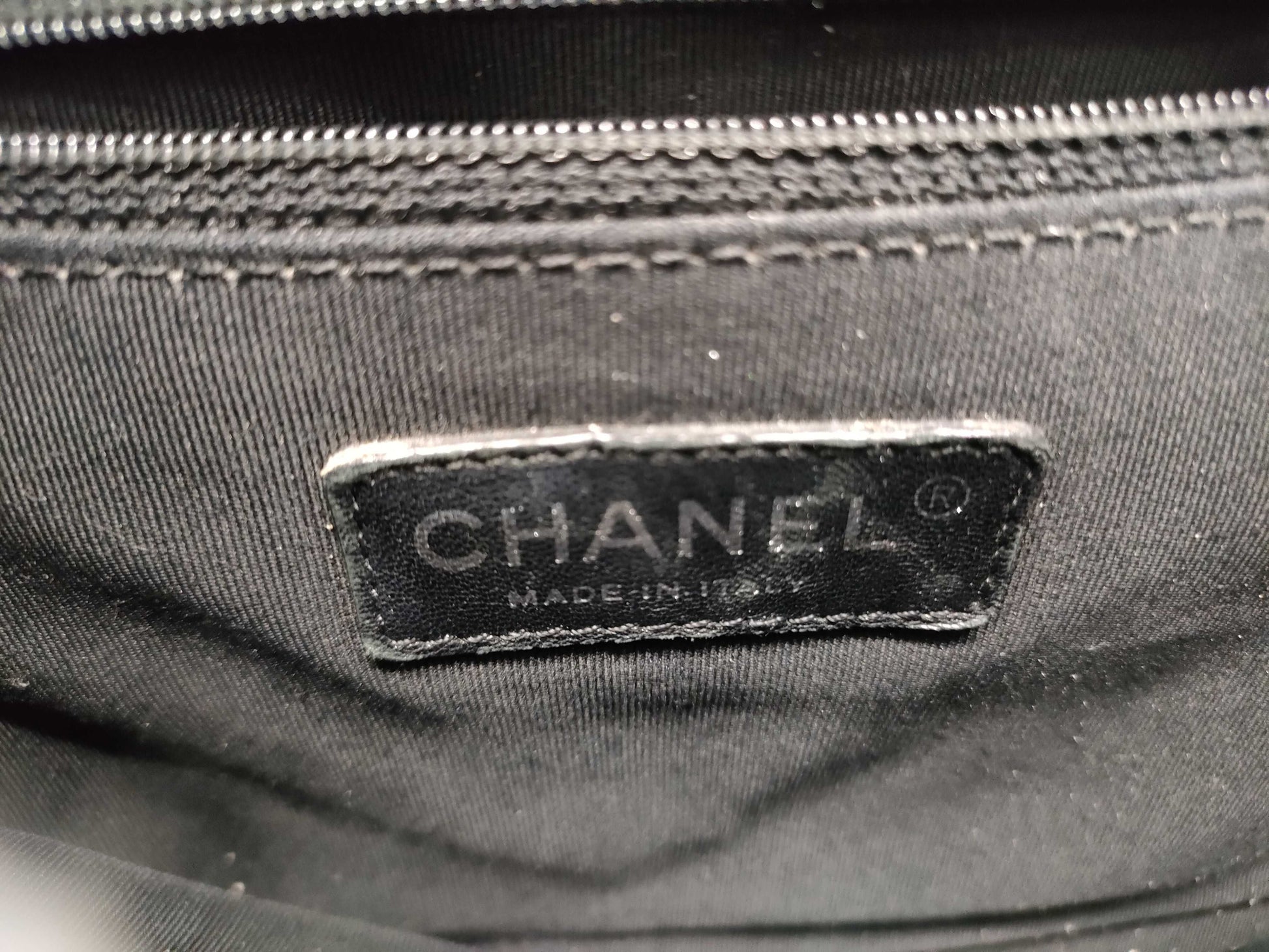 CHANEL Boy Chanel Shoulder Bag with Sticker/Card