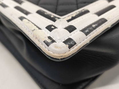 CHANEL Boy Chanel Shoulder Bag with Sticker/Card