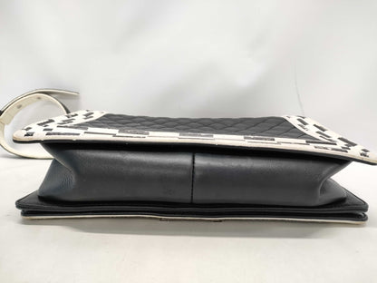 CHANEL Boy Chanel Shoulder Bag with Sticker/Card