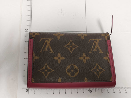 LOUIS VUITTON Monogram Portefeuille Flore Compact Wallet M64588