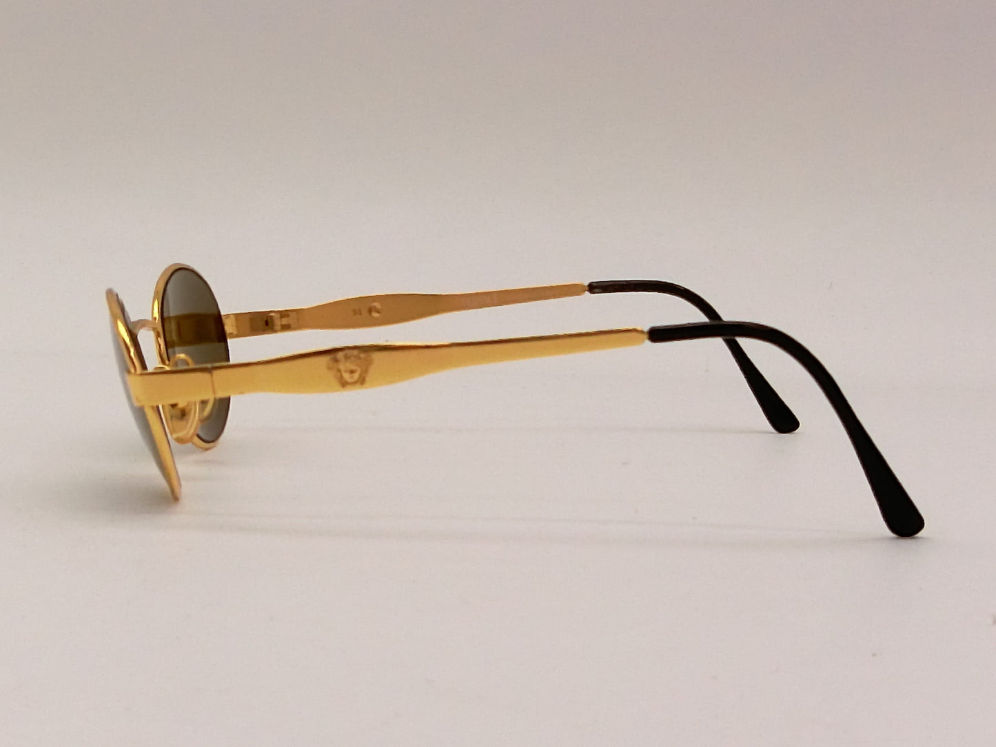  VERSACE Medusa Metal Frame Sunglasses
