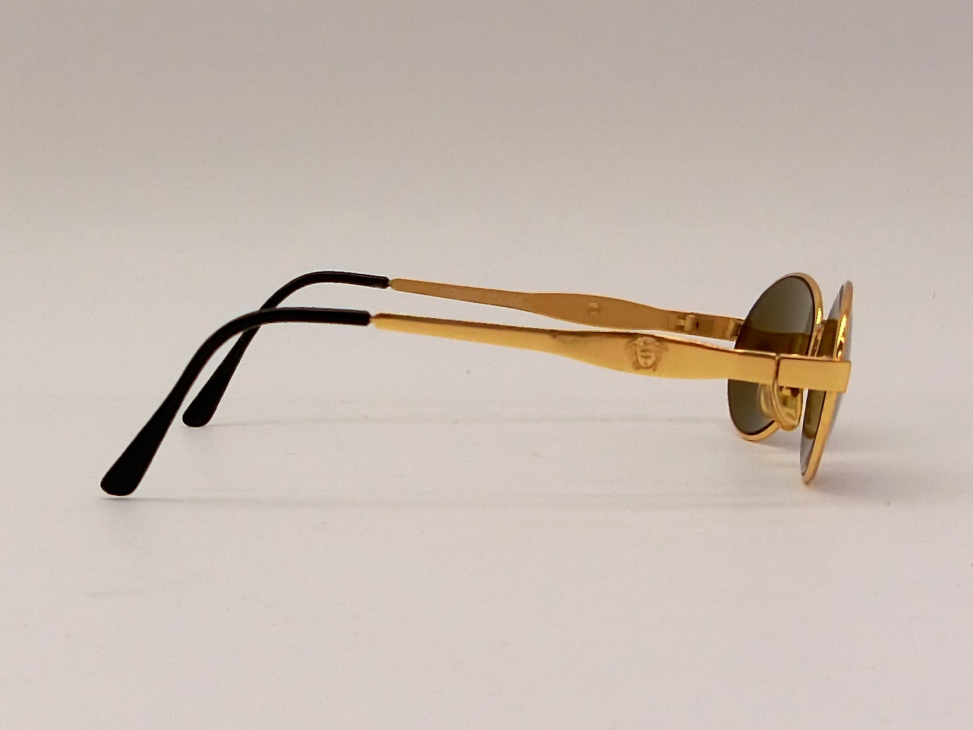  VERSACE Medusa Metal Frame Sunglasses