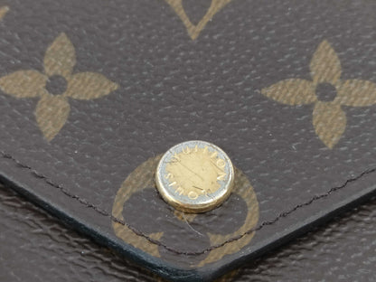 LOUIS VUITTON Monogram LV Portefeuille Victorine M62472 Wallet