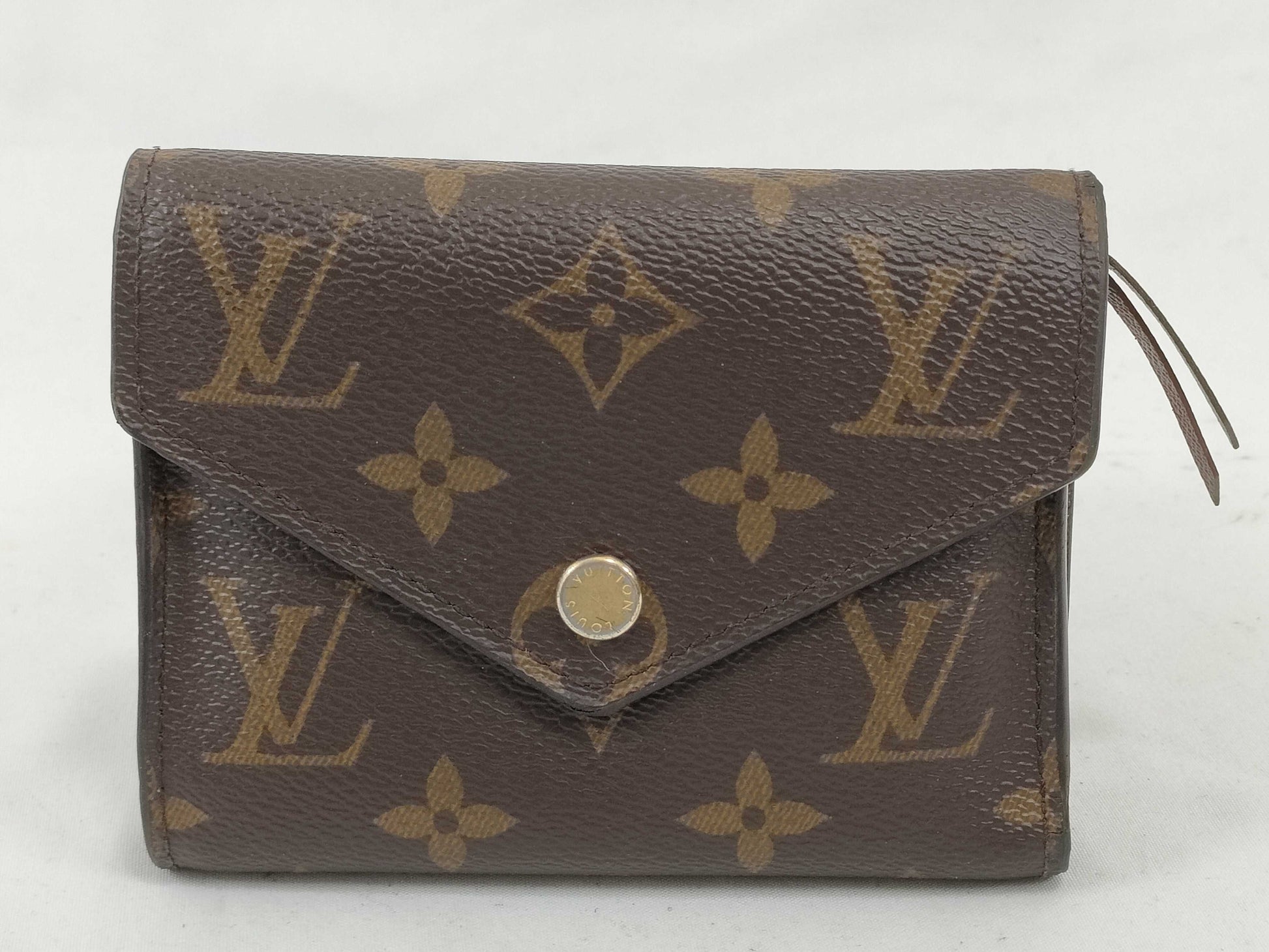 LOUIS VUITTON Monogram LV Portefeuille Victorine M62472 Wallet