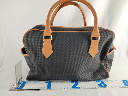 Yves Saint Laurent PVC Leather Black Handbag