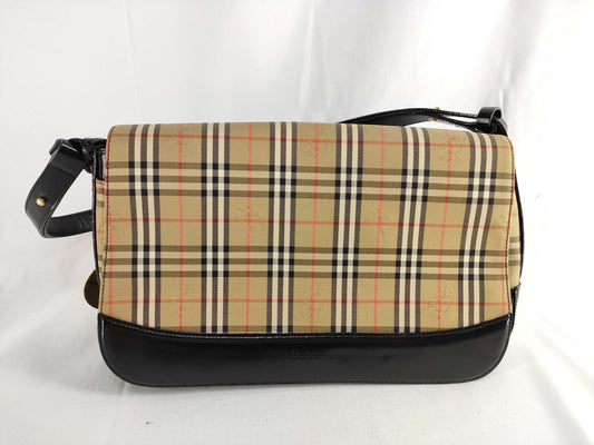 BURBERRY Nova Check Shoulder Bag