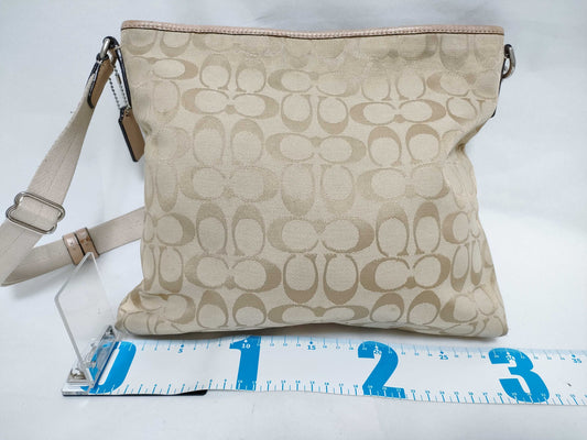 COACH Signature Shoulder Bag in Pink