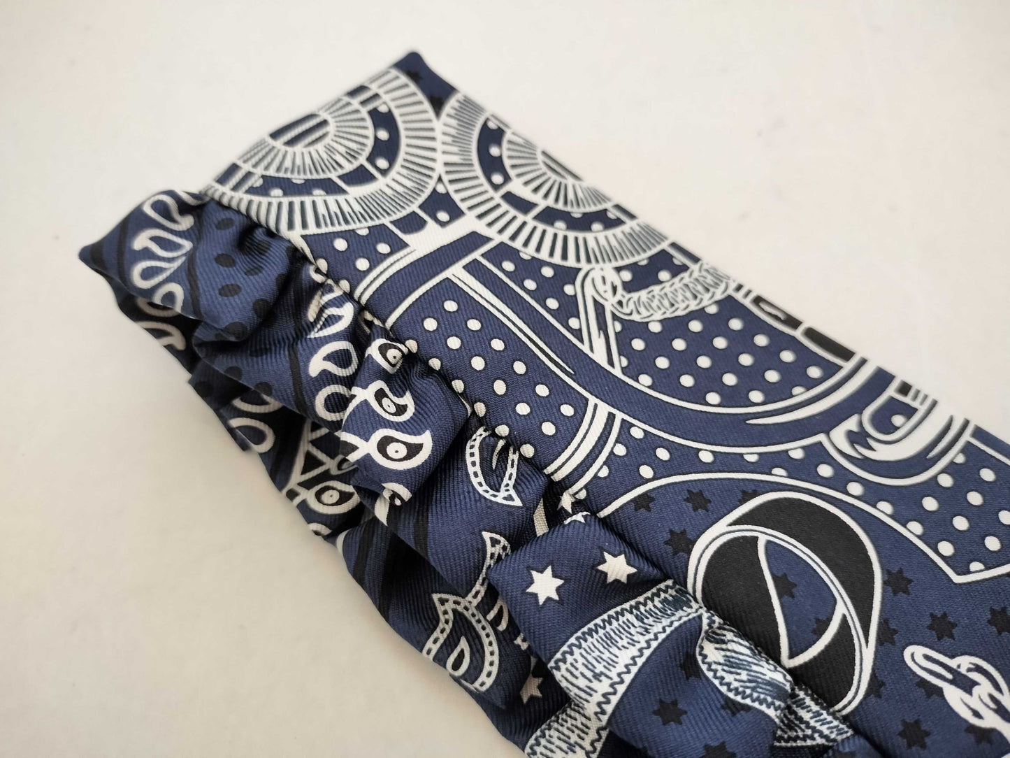 HERMES [With Tag] Twilly HERMES Twilly Twilly Frill Scarf Bandana Pattern Unused Other Accessories