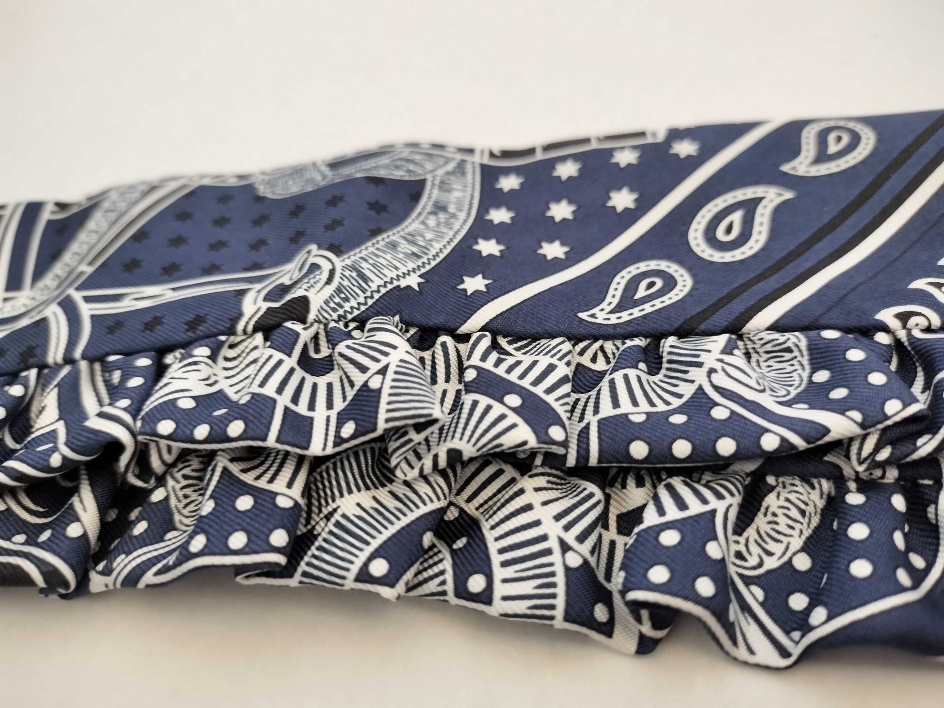 HERMES [With Tag] Twilly HERMES Twilly Twilly Frill Scarf Bandana Pattern Unused Other Accessories