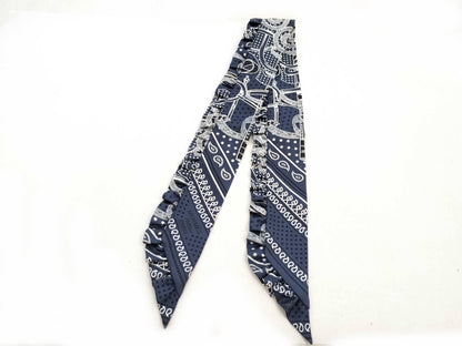 HERMES [With Tag] Twilly HERMES Twilly Twilly Frill Scarf Bandana Pattern Unused Other Accessories